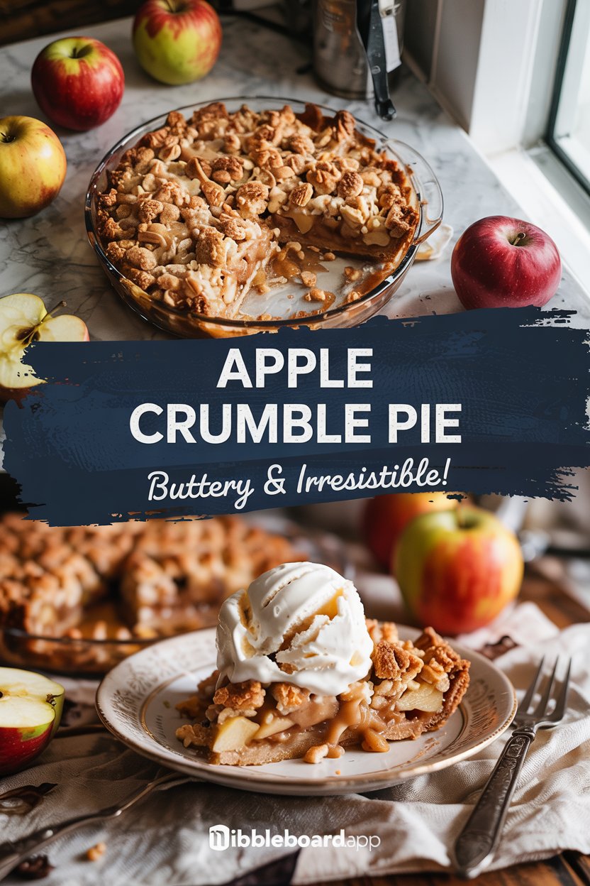 Apple Crumble Pie