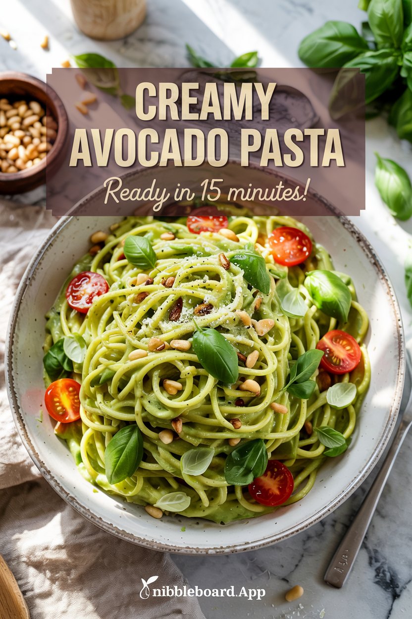 Creamy Avocado Pasta