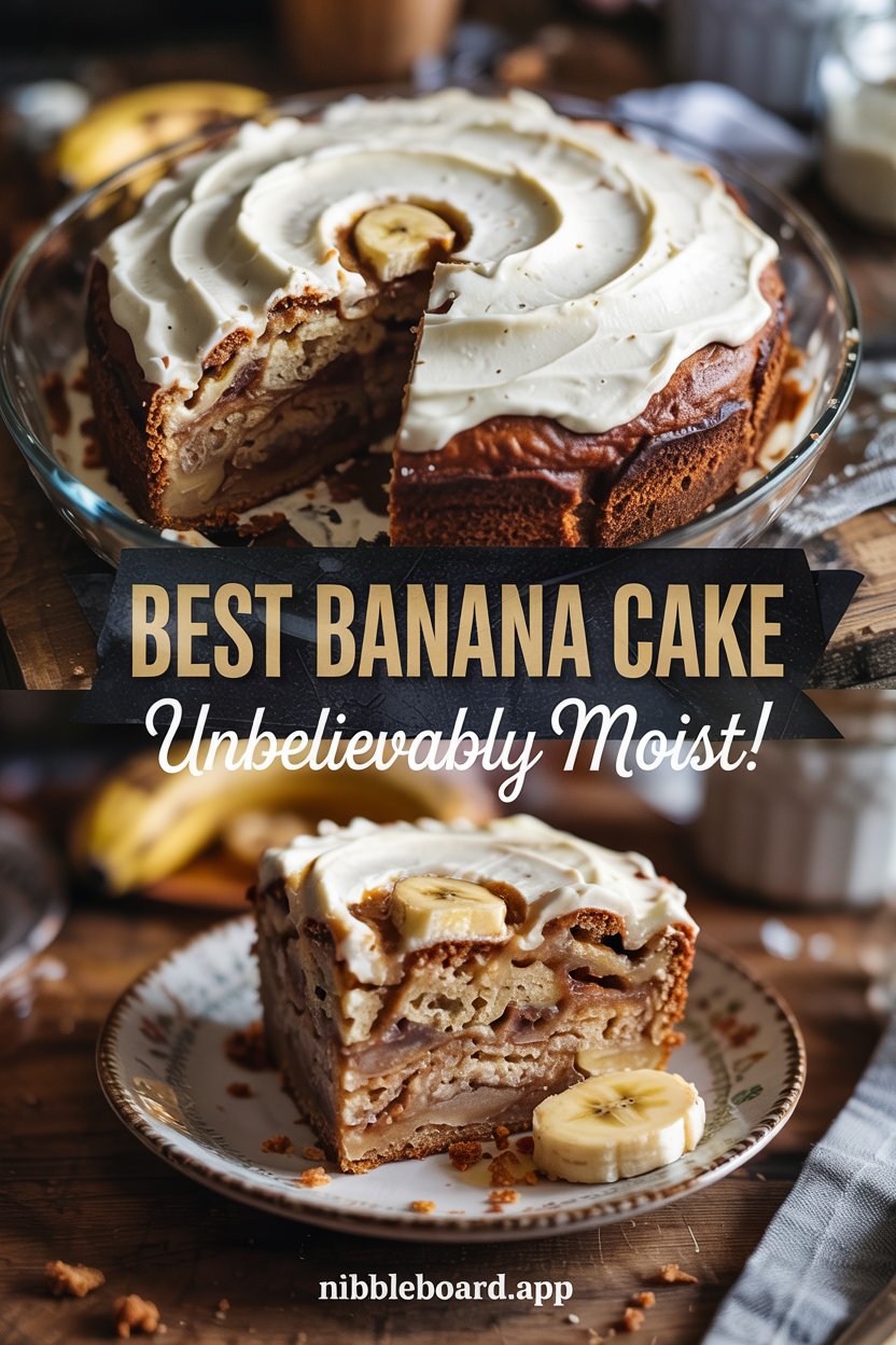 The Best Banana Cake