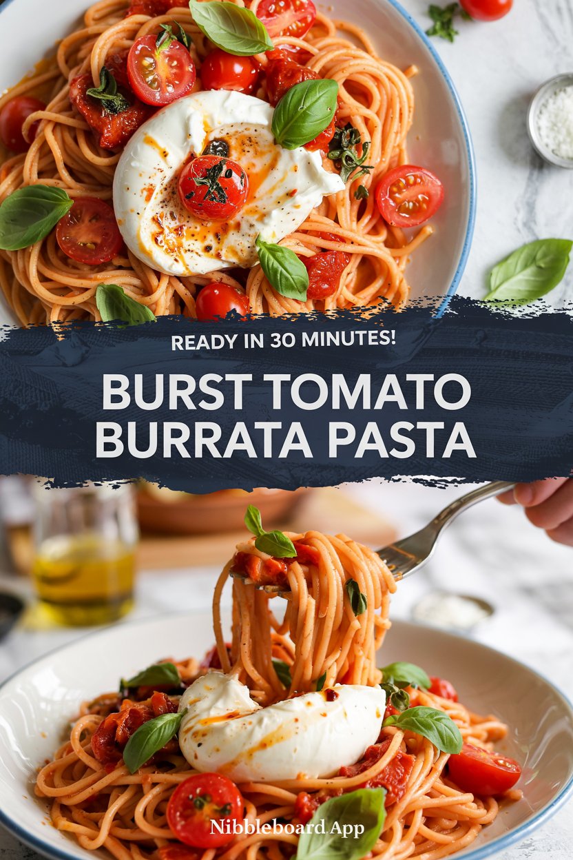 Burst Tomato Burrata Pasta