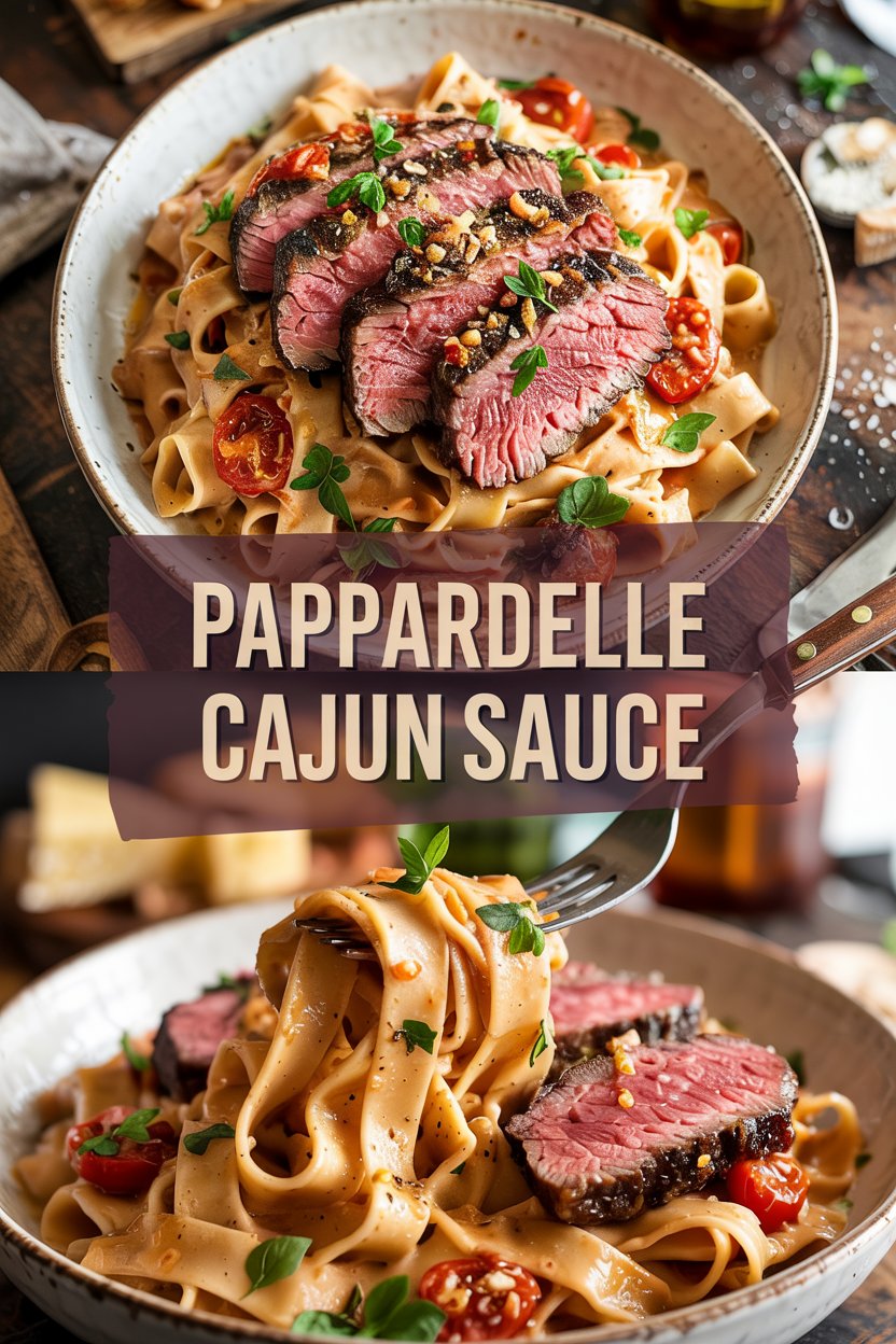 Cajun Steak Pasta