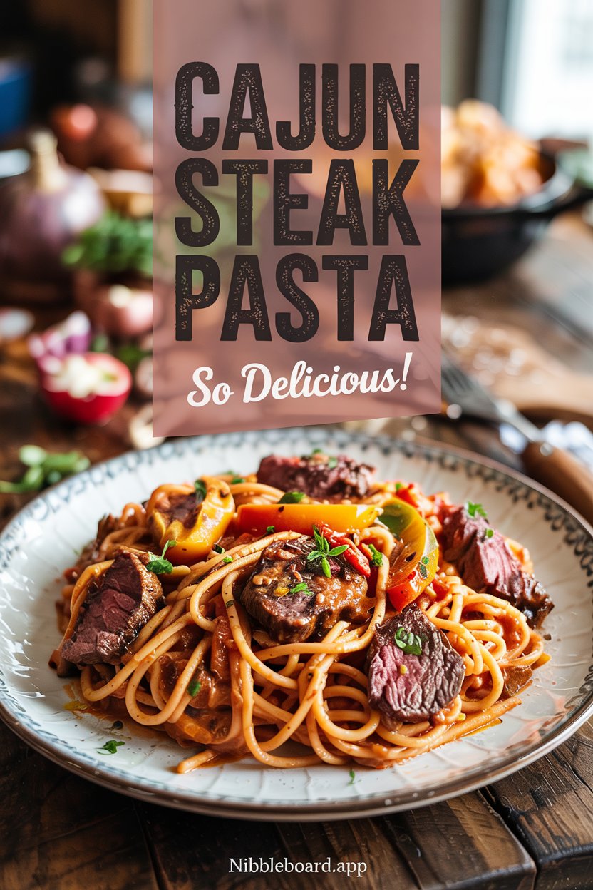 Cajun Steak Pasta