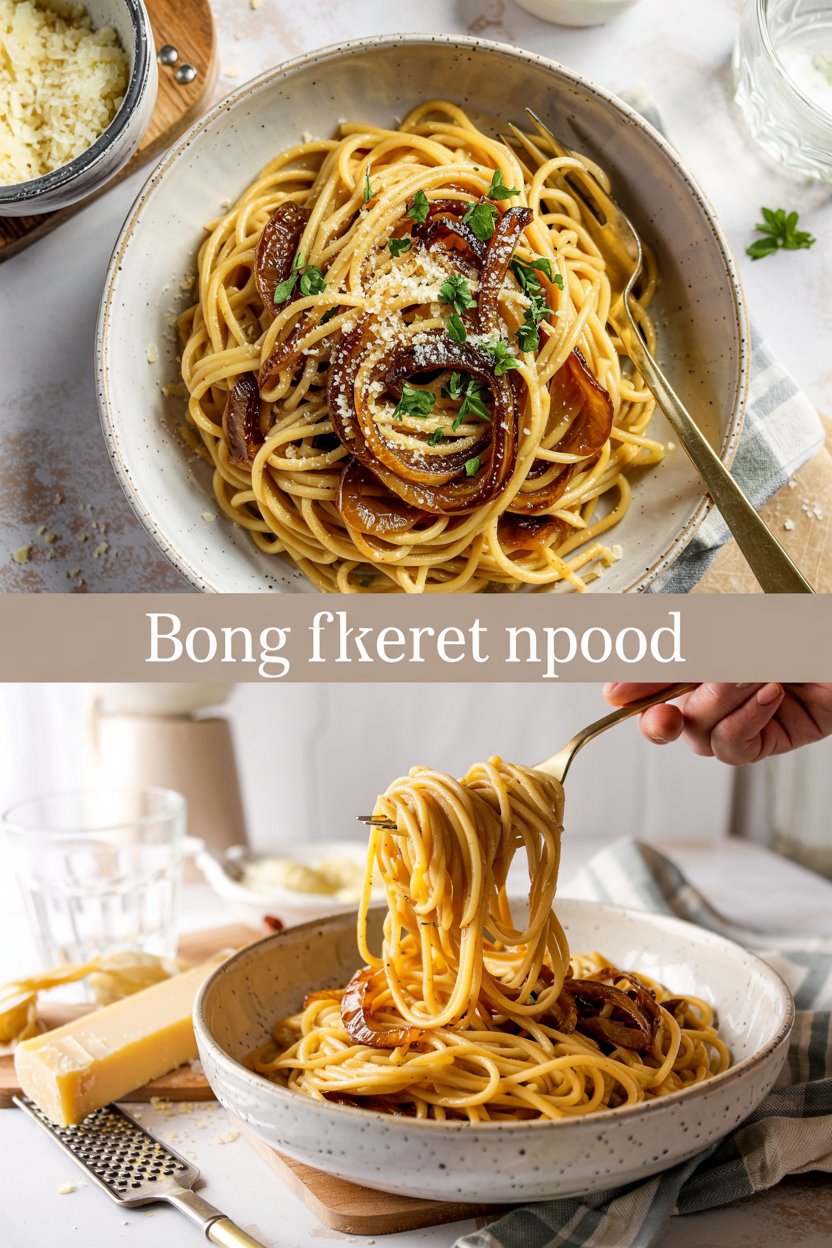 Caramelized Onion Pasta