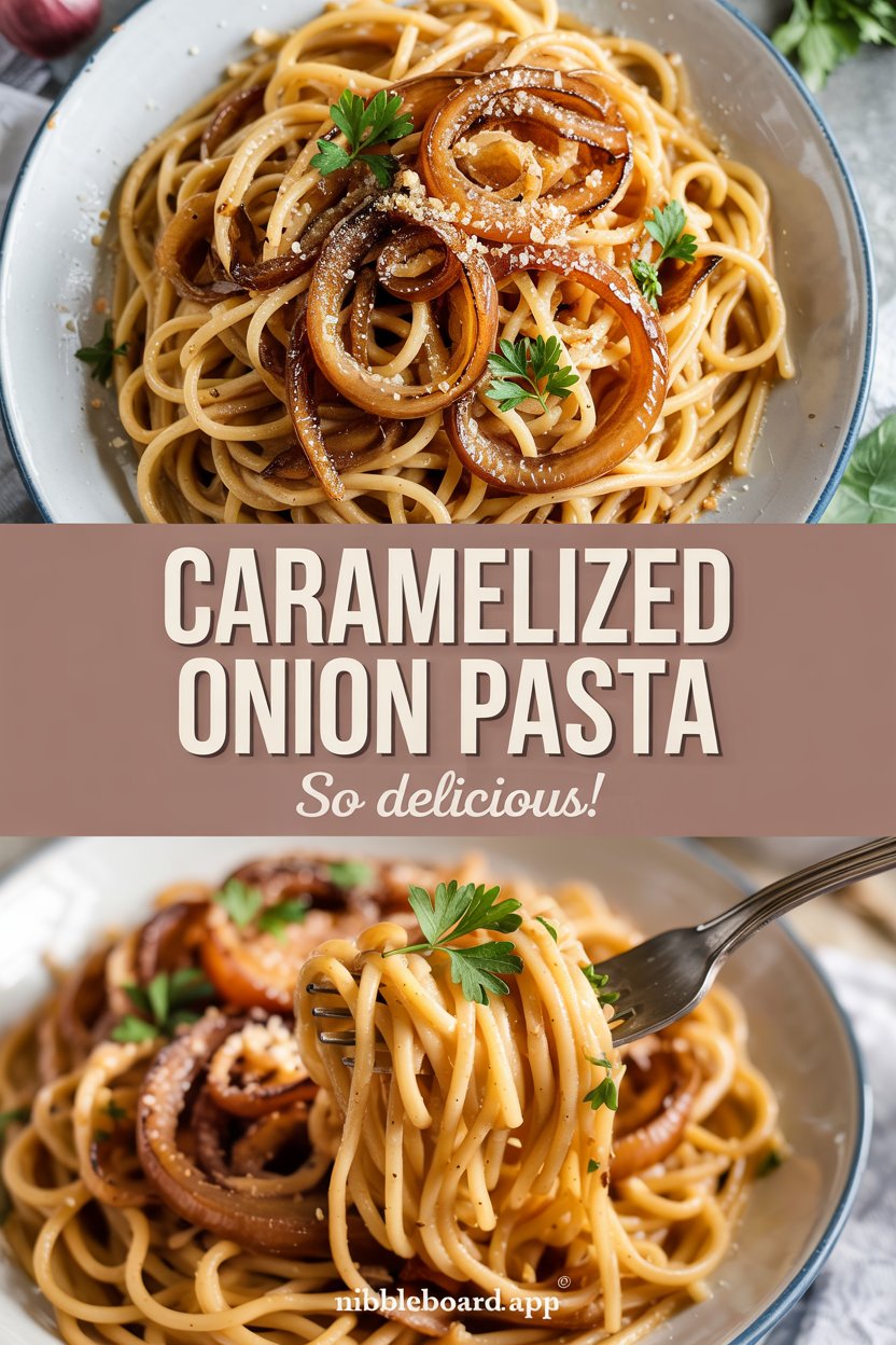 Caramelized Onion Pasta