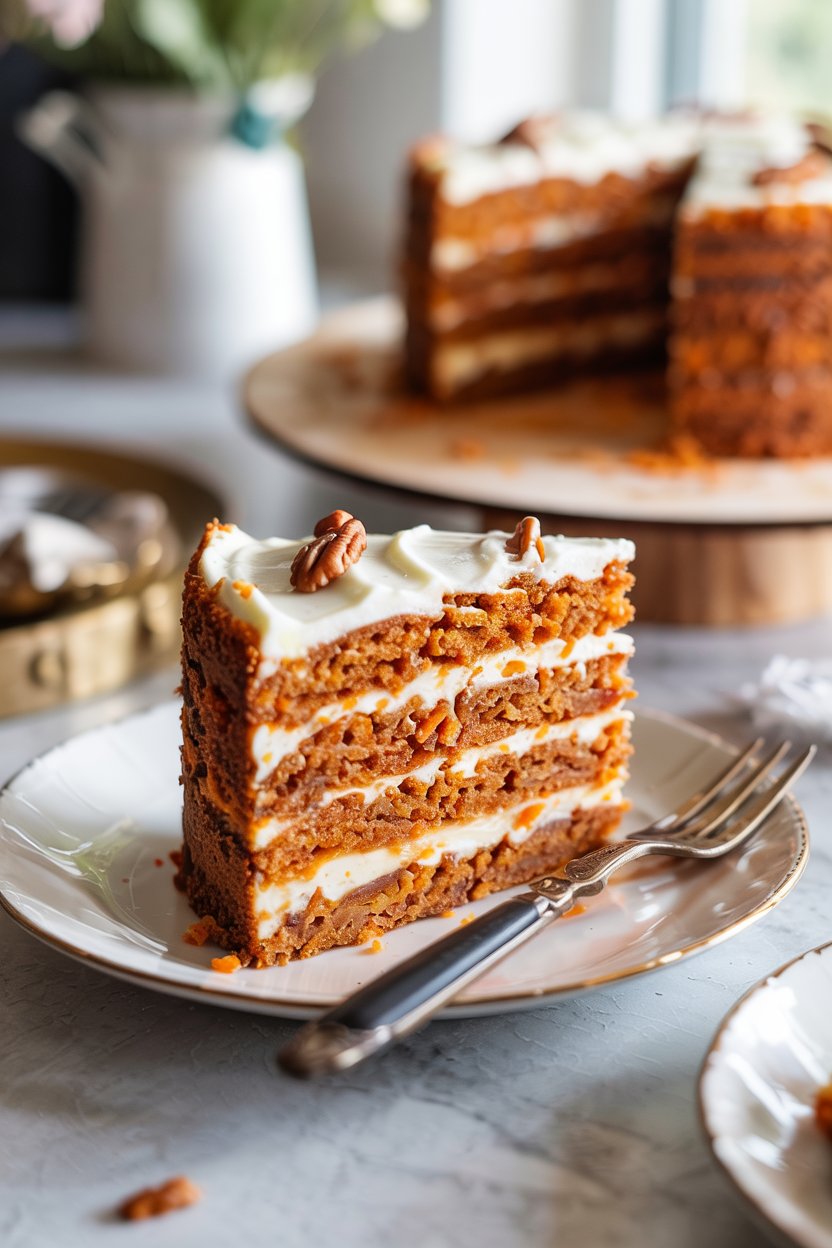 The Best Carrot Cake with Cream Cheese Frosting