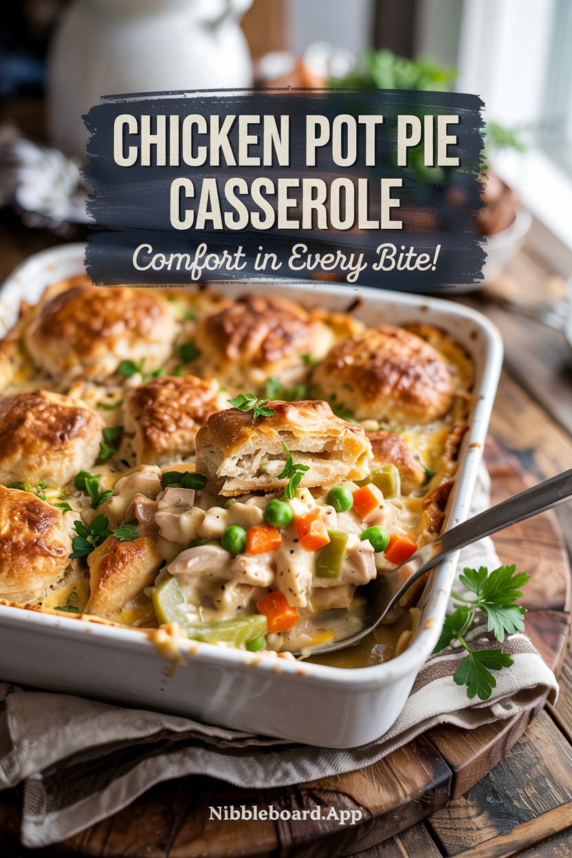 Chicken Pot Pie Casserole