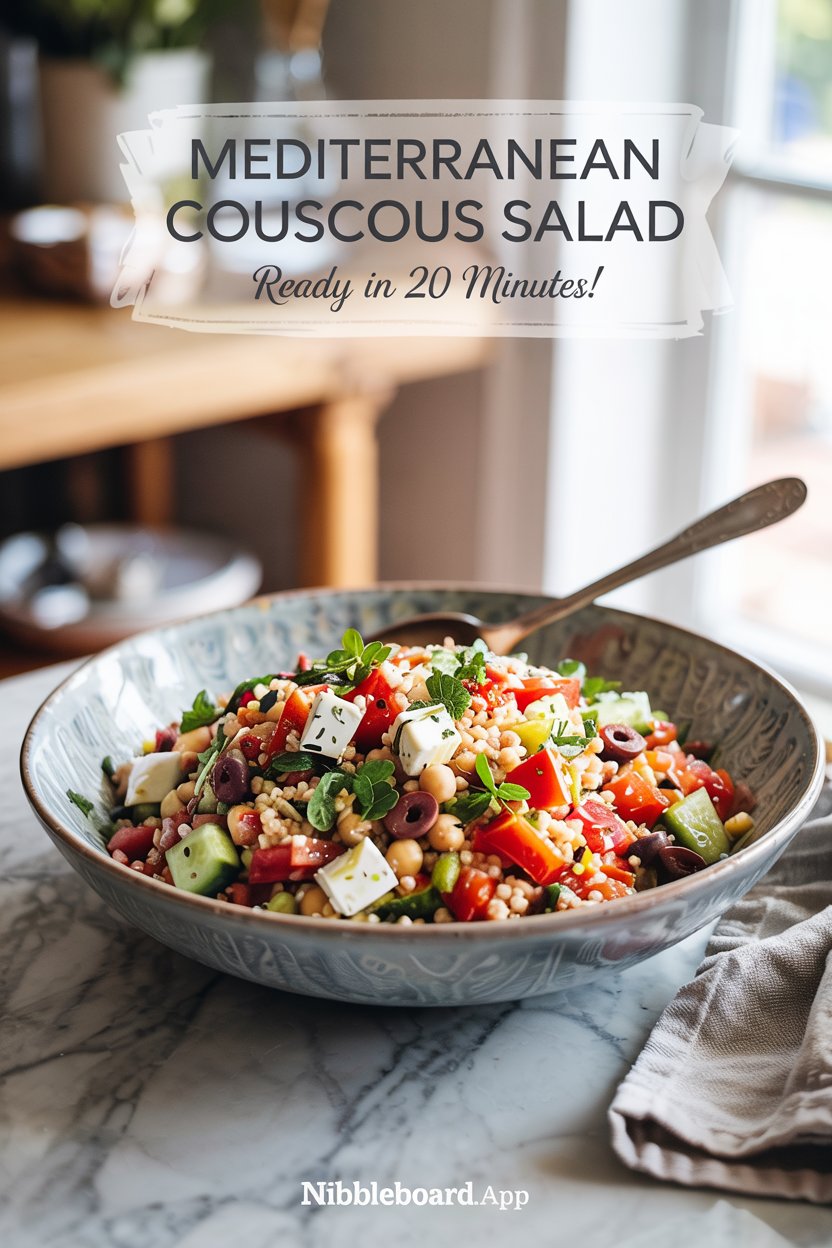 Mediterranean Couscous Salad