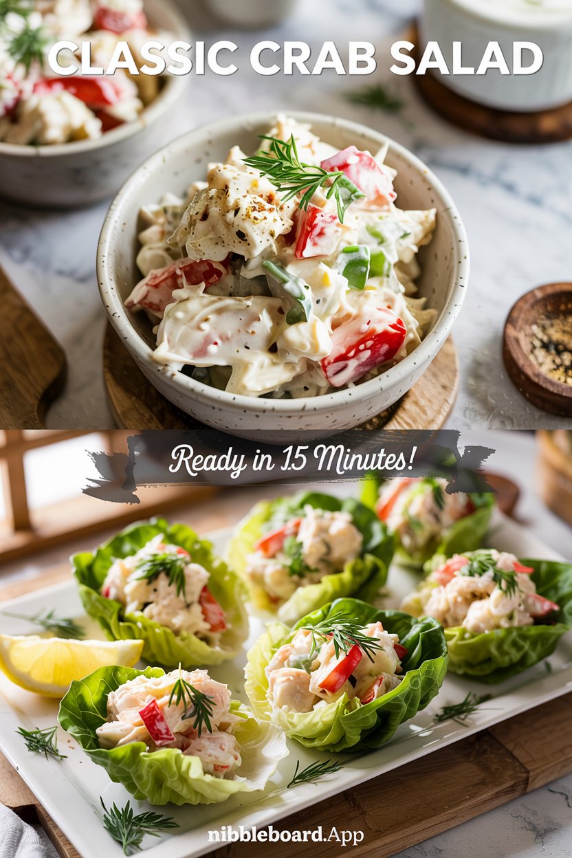 Classic Crab Salad