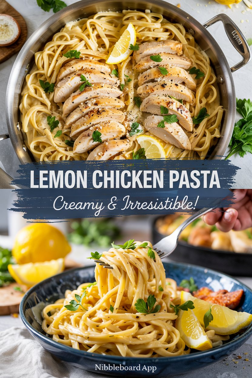 Creamy Lemon Chicken Pasta