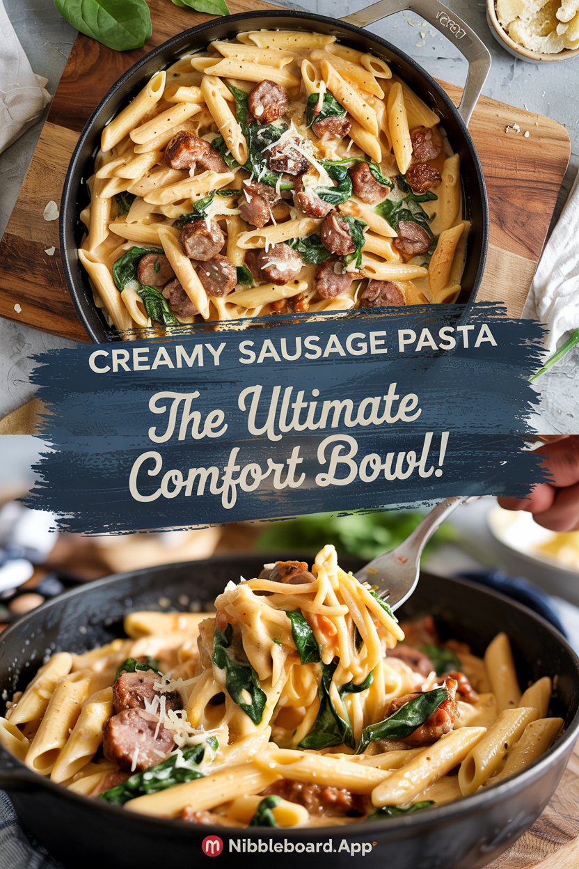 Creamy Sausage Pasta
