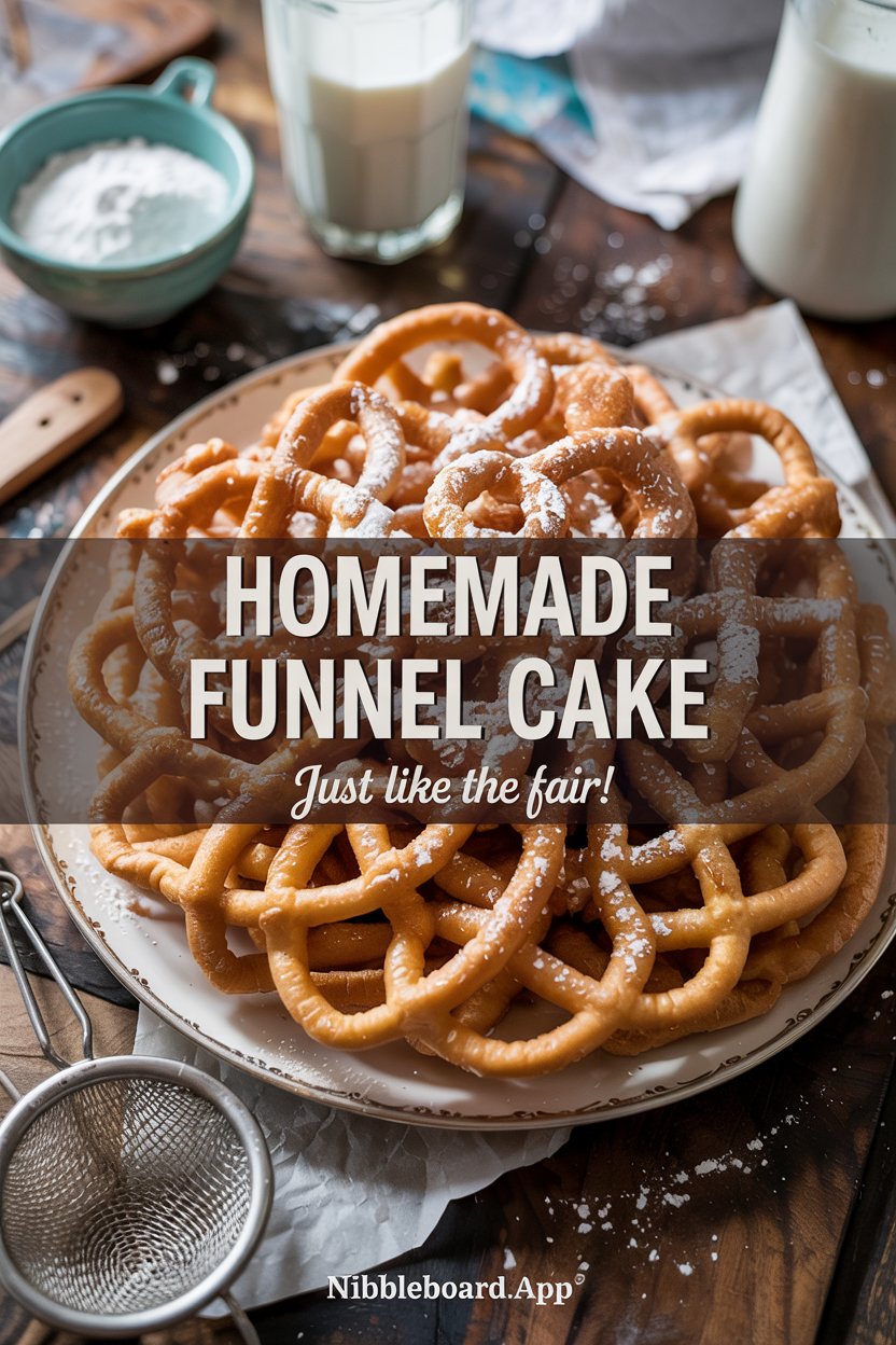 Homemade Funnel Cake