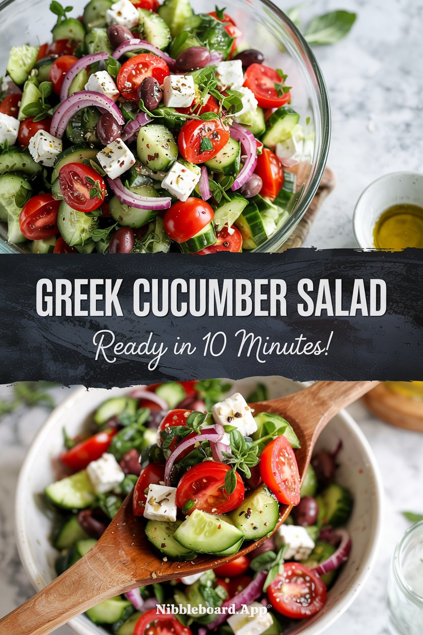 Greek Cucumber Salad