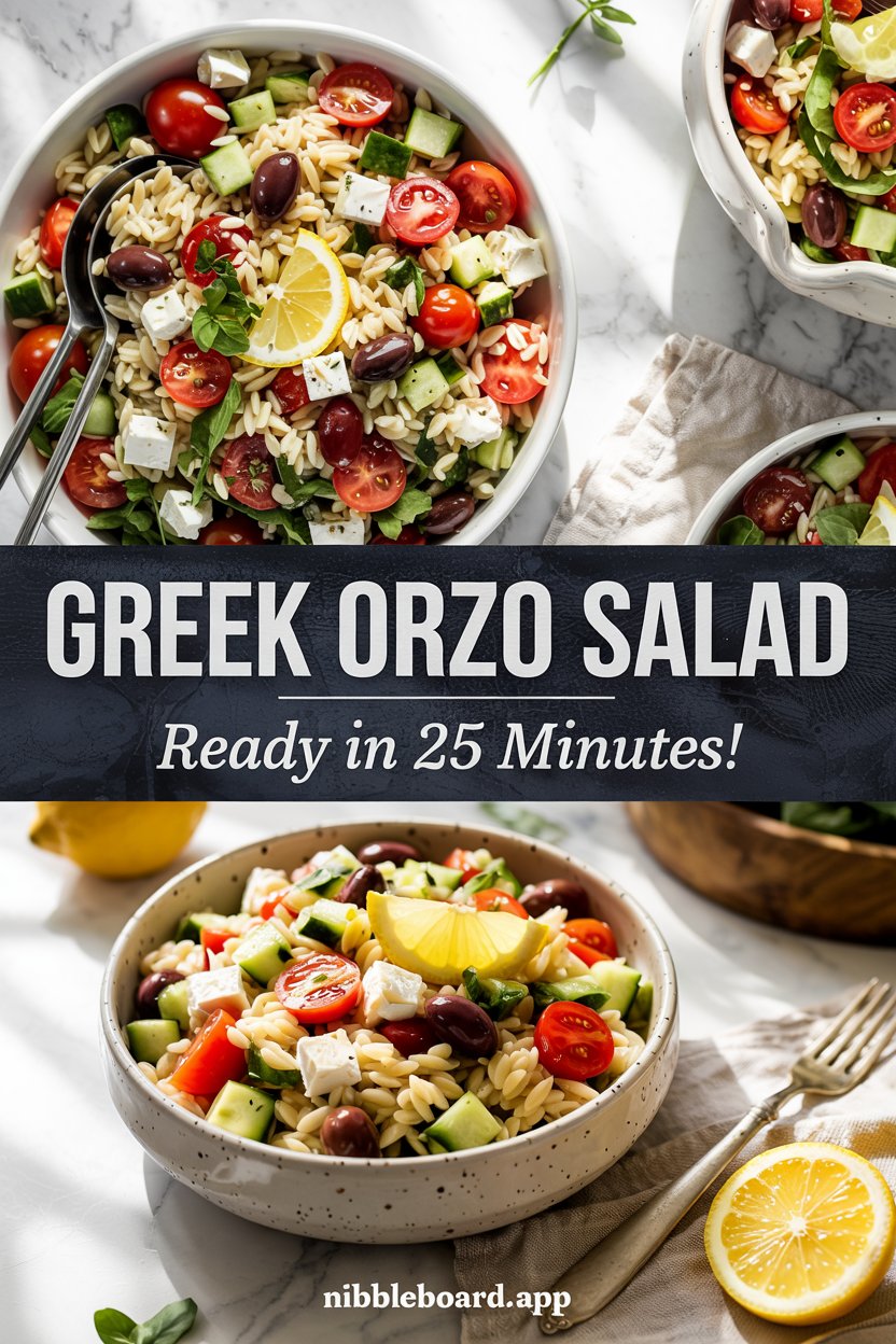 Greek Orzo Salad