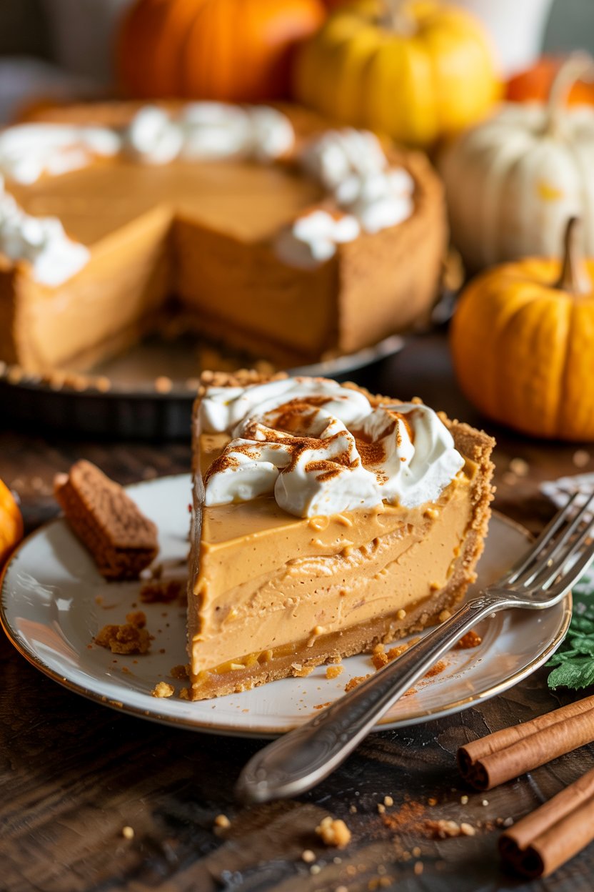 No Bake Pumpkin Pie