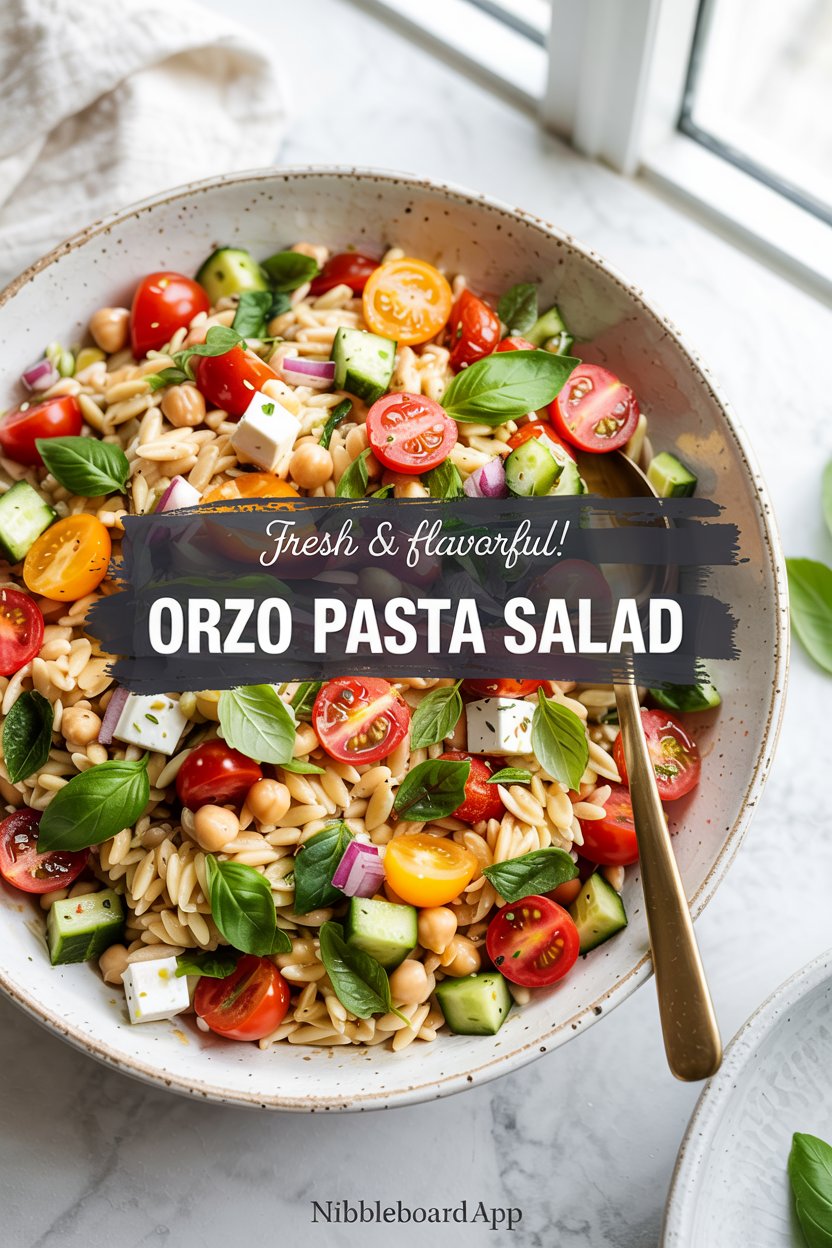 Orzo Pasta Salad