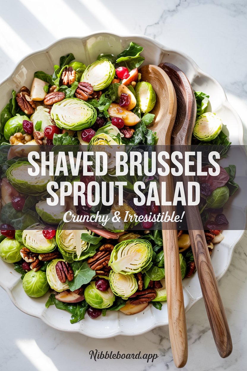 Shaved Brussels Sprout Salad