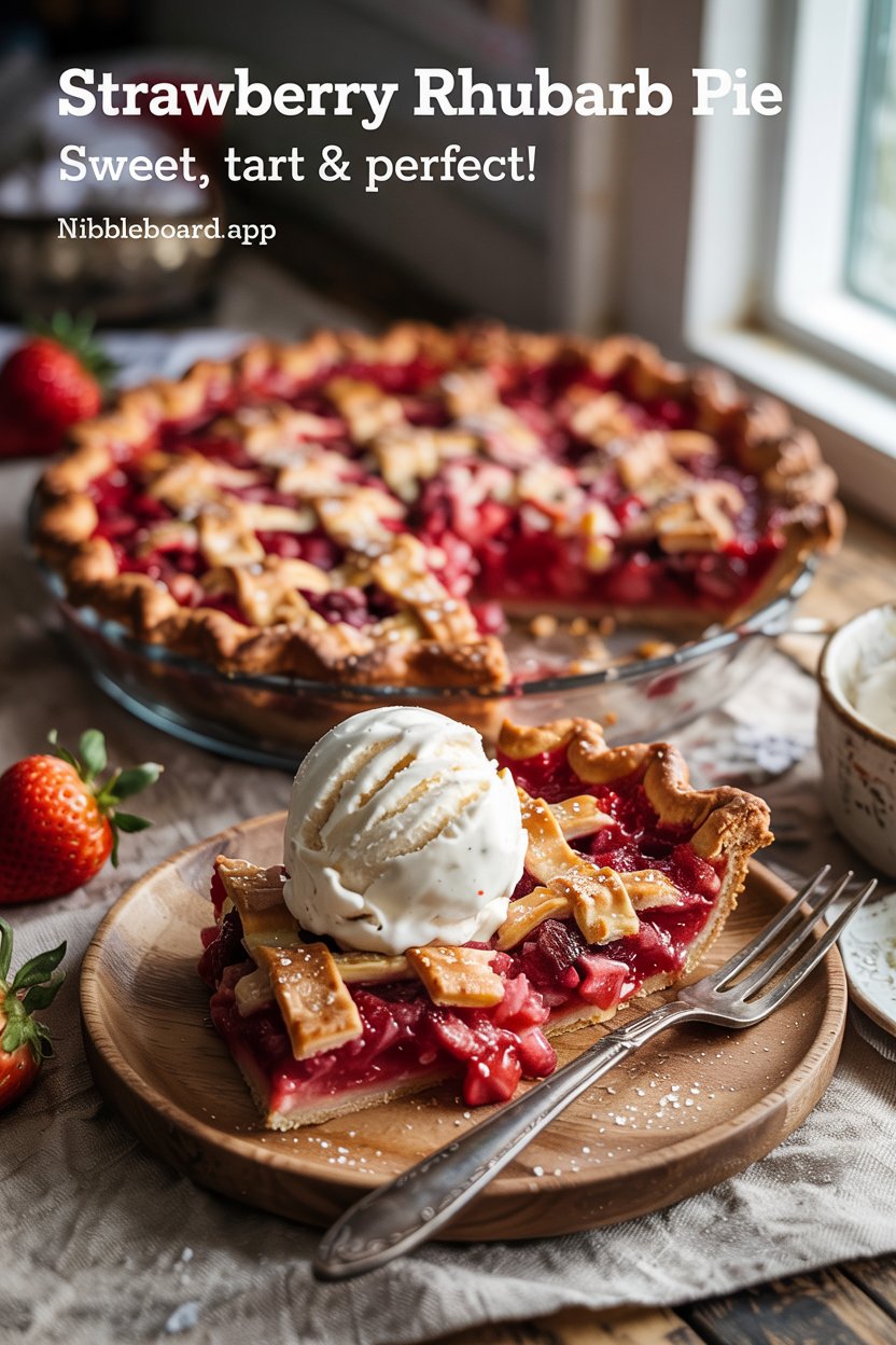 Strawberry Rhubarb Pie