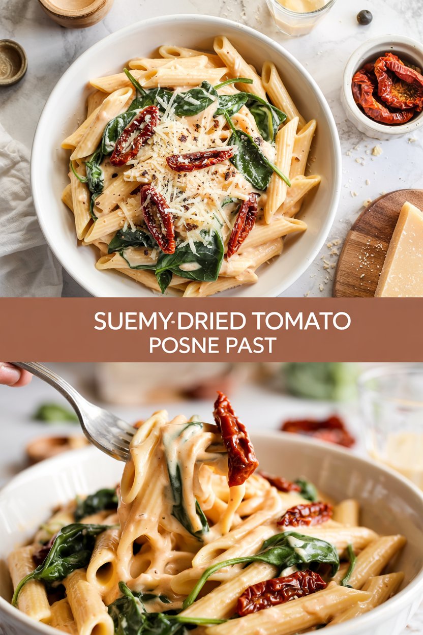Creamy Sun-Dried Tomato Pasta