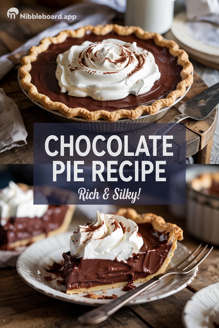 Old-Fashioned Chocolate Pie