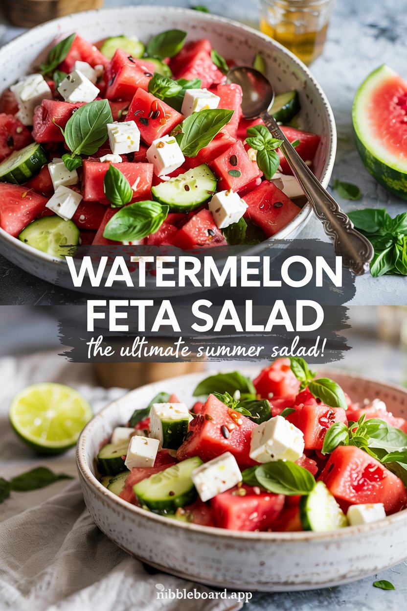 Watermelon Feta Salad